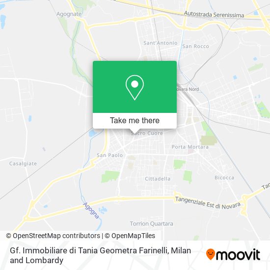 Gf. Immobiliare di Tania Geometra Farinelli map
