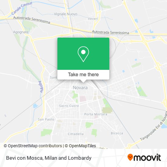 Bevi con Mosca map