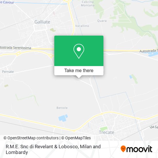 R.M.E. Snc di Revelant & Lobosco map