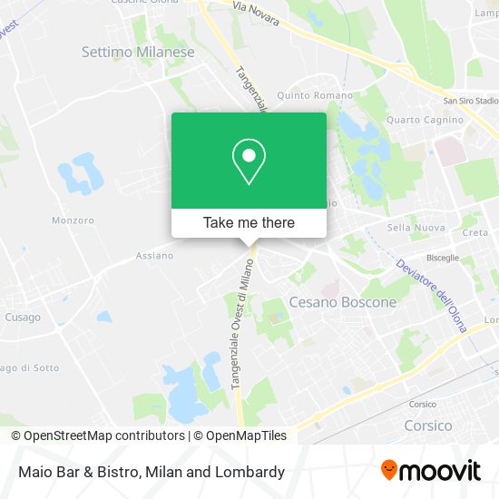 Maio Bar & Bistro map