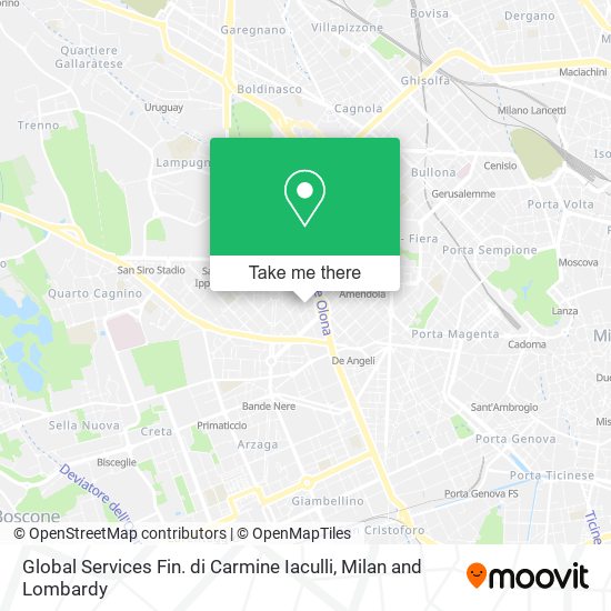 Global Services Fin. di Carmine Iaculli map