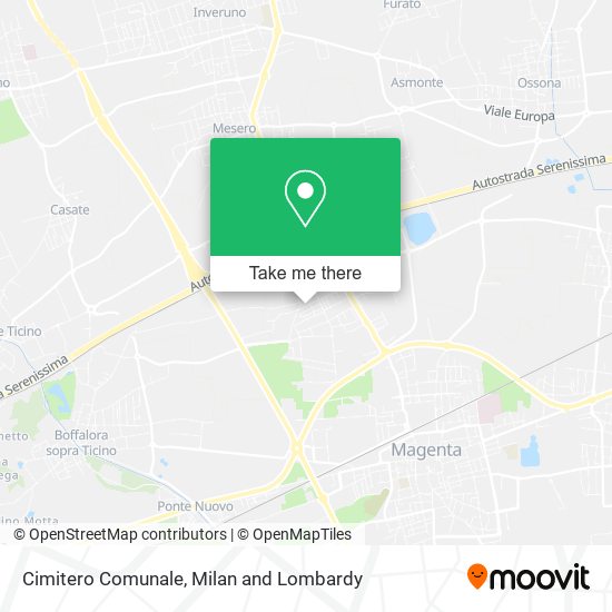 Cimitero Comunale map
