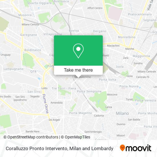 Coralluzzo Pronto Intervento map