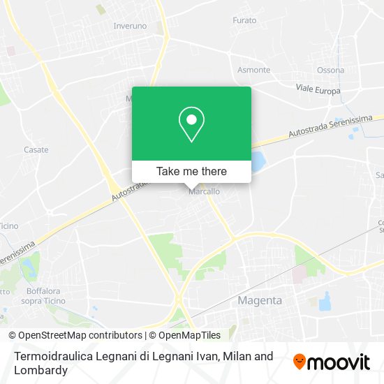 Termoidraulica Legnani di Legnani Ivan map