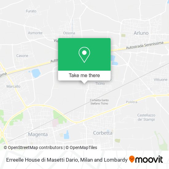 Erreelle House di Masetti Dario map