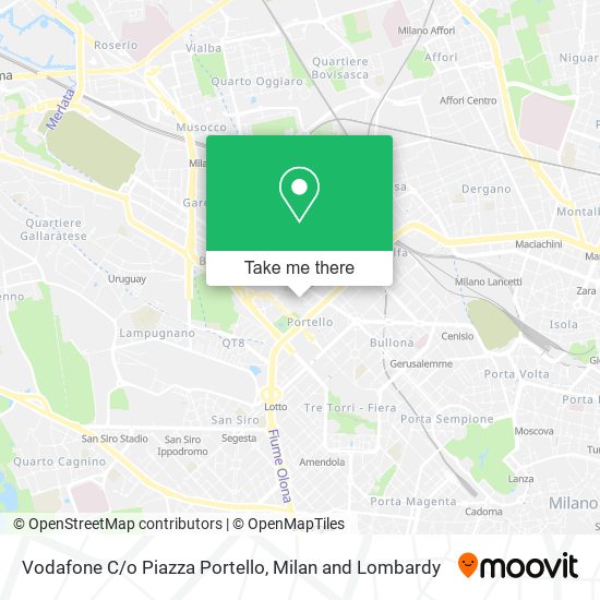 Vodafone C/o Piazza Portello map