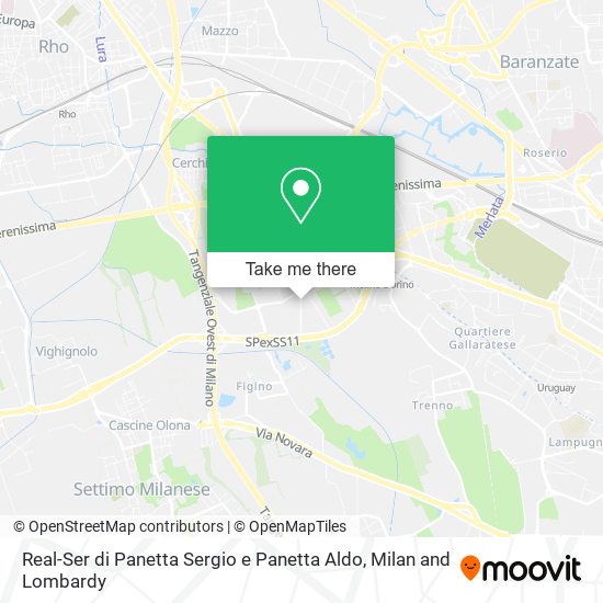 Real-Ser di Panetta Sergio e Panetta Aldo map