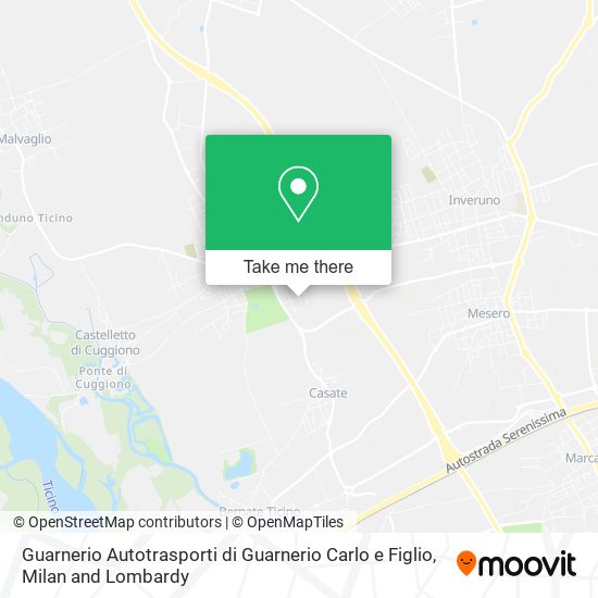 Guarnerio Autotrasporti di Guarnerio Carlo e Figlio map