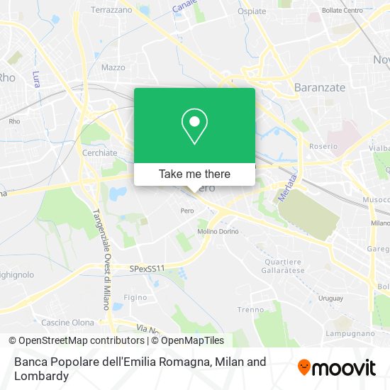 Banca Popolare dell'Emilia Romagna map