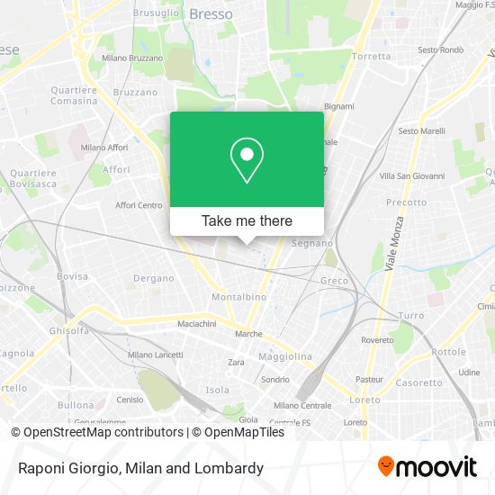 Raponi Giorgio map