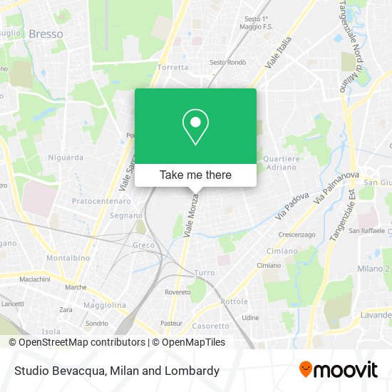 Studio Bevacqua map