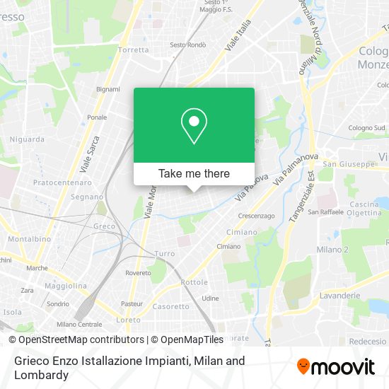 Grieco Enzo Istallazione Impianti map