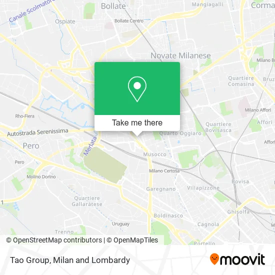 Tao Group map
