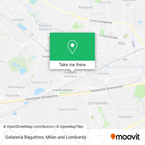 Gelateria Baguttino map