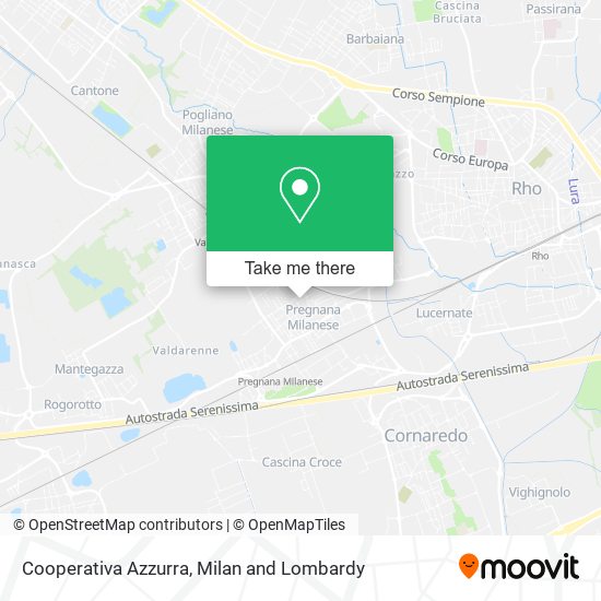 Cooperativa Azzurra map