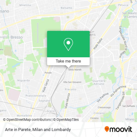 Arte in Parete map