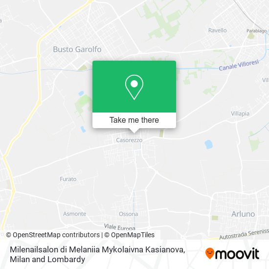 Milenailsalon di Melaniia Mykolaivna Kasianova map