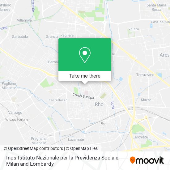 Inps-Istituto Nazionale per la Previdenza Sociale map