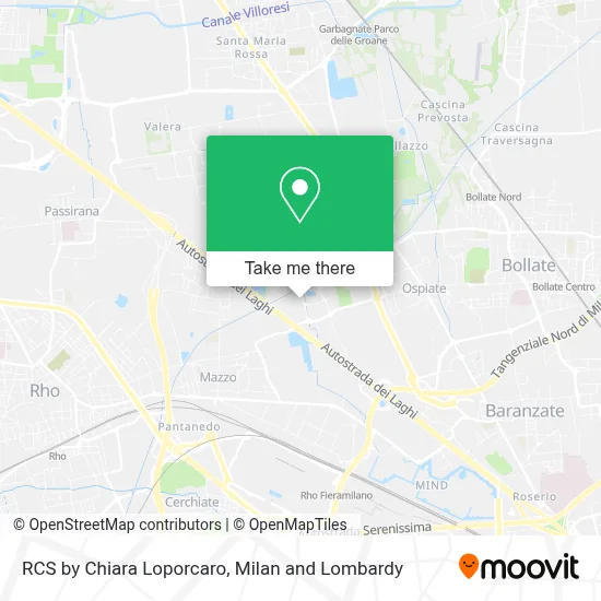 RCS by Chiara Loporcaro map