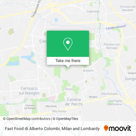 Fast Food di Alberto Colombi map