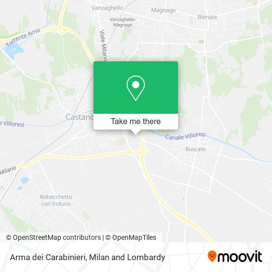 Arma dei Carabinieri map