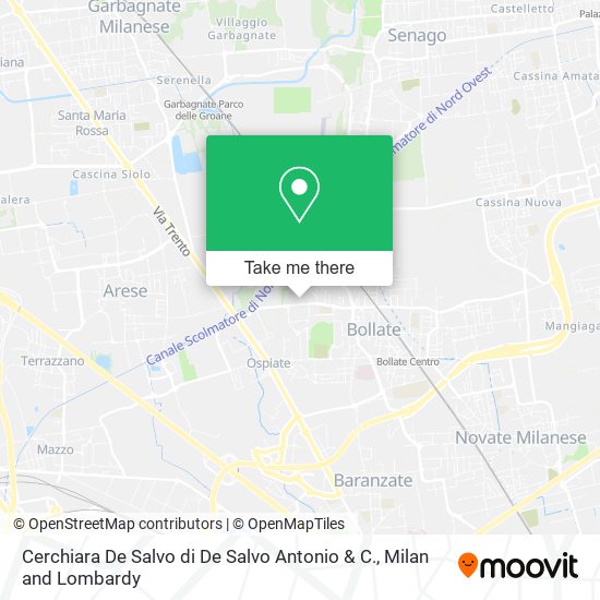 Cerchiara De Salvo di De Salvo Antonio & C. map