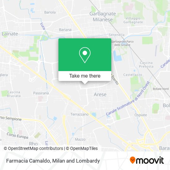 Farmacia Camaldo map