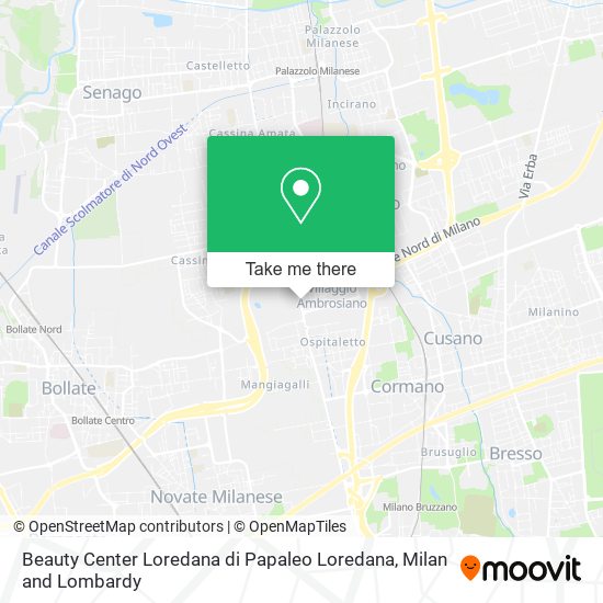 Beauty Center Loredana di Papaleo Loredana map
