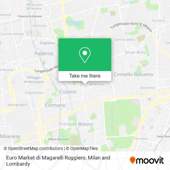 Euro Market di Magarelli Ruggiero map