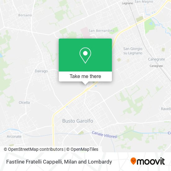 Fastline Fratelli Cappelli map