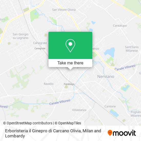 Erboristeria il Ginepro di Carcano Olivia map