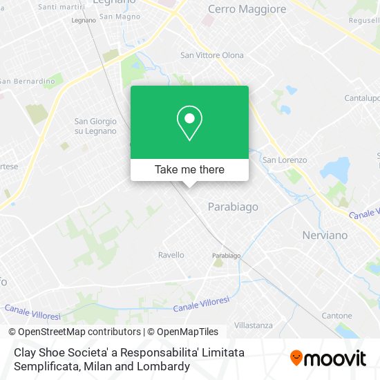 Clay Shoe Societa' a Responsabilita' Limitata Semplificata map