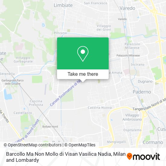 Barcollo Ma Non Mollo di Visan Vasilica Nadia map