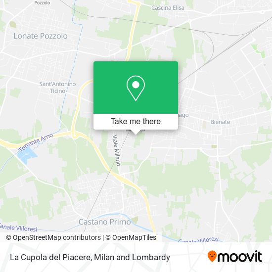 La Cupola del Piacere map