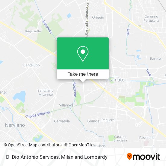 Di Dio Antonio Services map