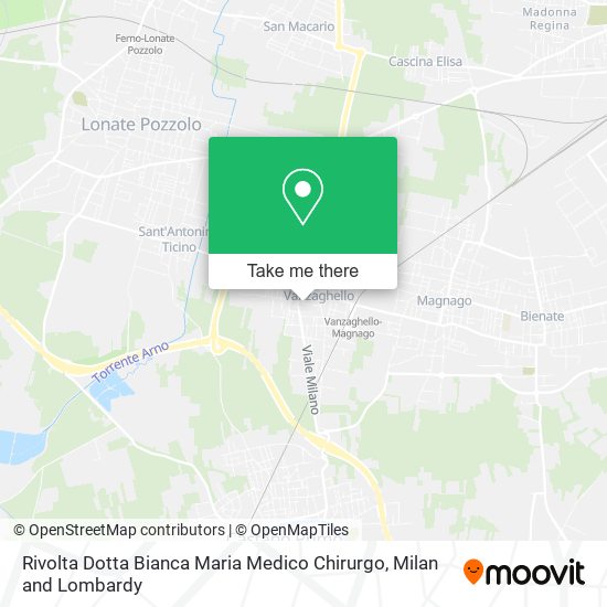 Rivolta Dotta Bianca Maria Medico Chirurgo map