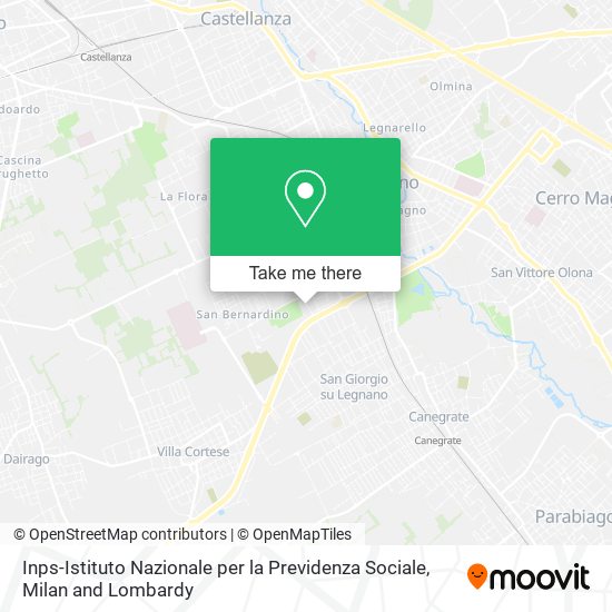 Inps-Istituto Nazionale per la Previdenza Sociale map