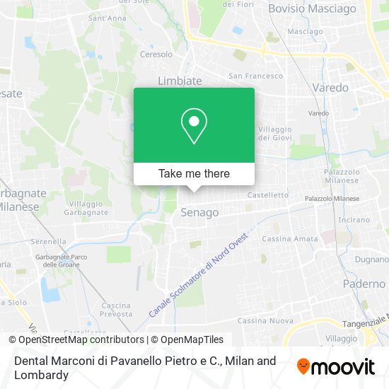 Dental Marconi di Pavanello Pietro e C. map