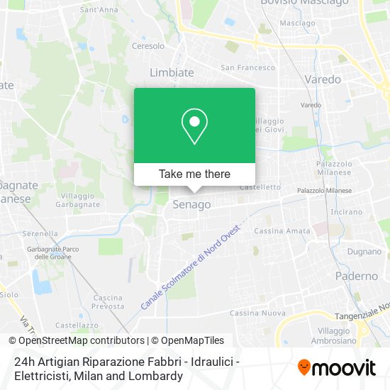 24h Artigian Riparazione Fabbri - Idraulici - Elettricisti map