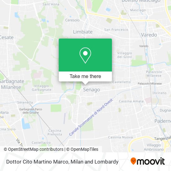 Dottor Cito Martino Marco map