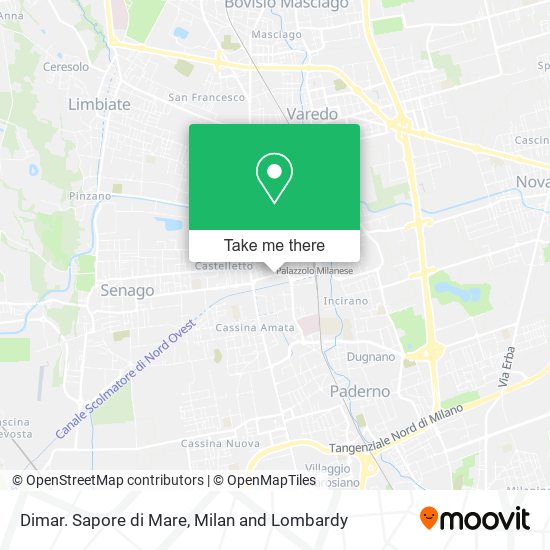 Dimar. Sapore di Mare map