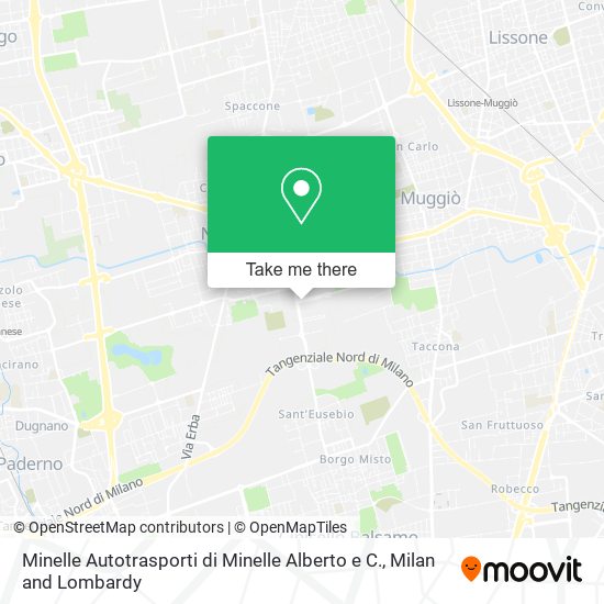 Minelle Autotrasporti di Minelle Alberto e C. map