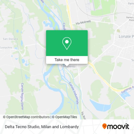 Delta Tecno Studio map