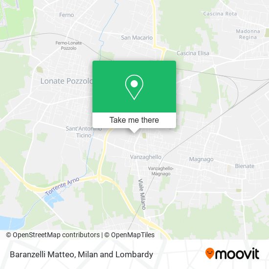 Baranzelli Matteo map