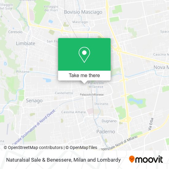 Naturalsal Sale & Benessere map