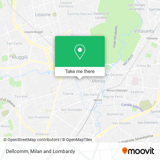 Dellcomm map