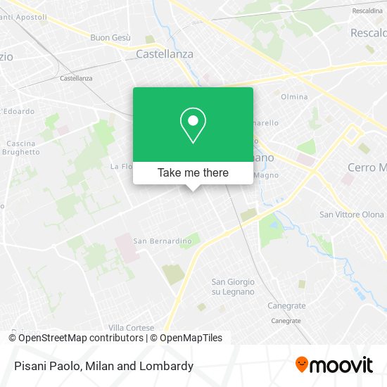 Pisani Paolo map
