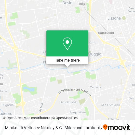 Minikol di Veltchev Nikolay & C. map