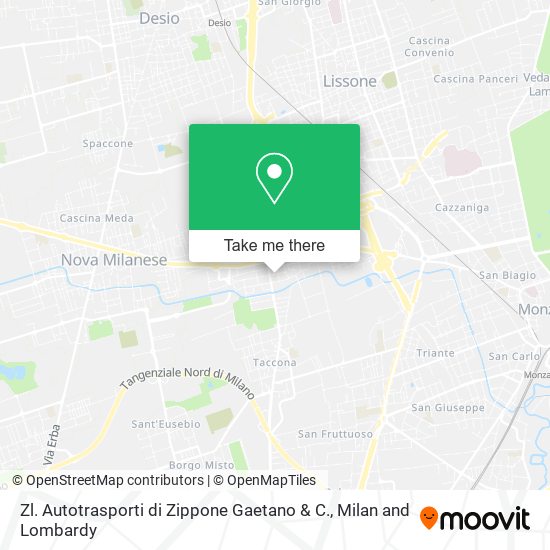 Zl. Autotrasporti di Zippone Gaetano & C. map