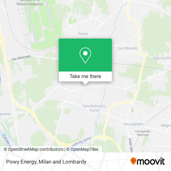 Powy Energy map